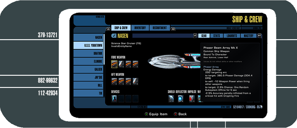 star trek online hud