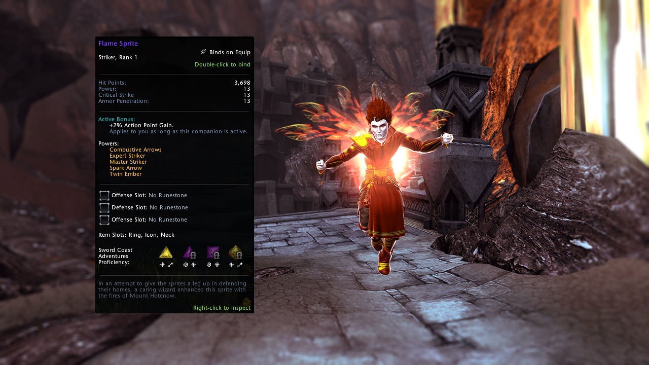 Neverwinter: Limited Time - Flame Sprite Companion Bundle! | Neverwinter