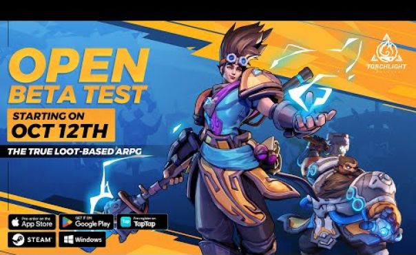 Light the Spark! Torchlight: Infinite's open beta begins on October 12th!
