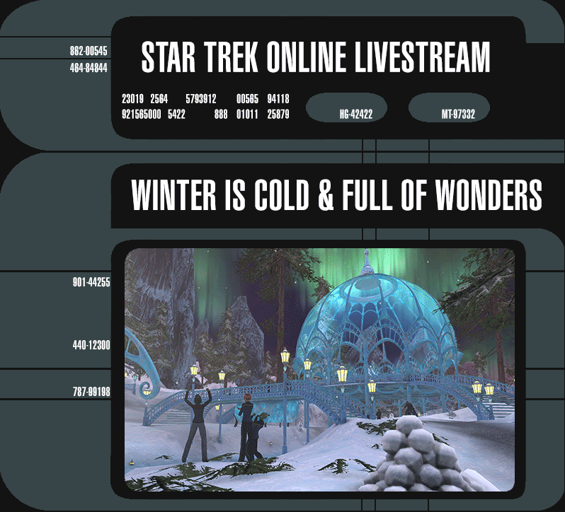 Livestream of Q's Winter Wonderland! | Star Trek Online