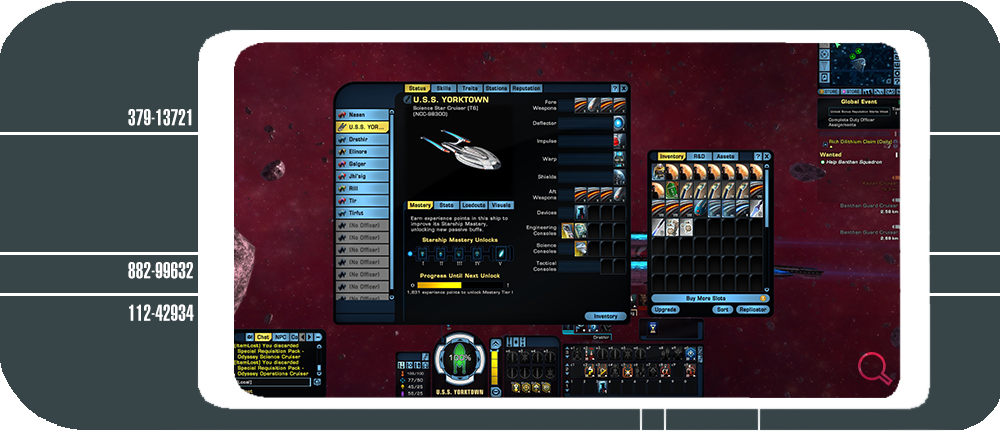 star trek online hud