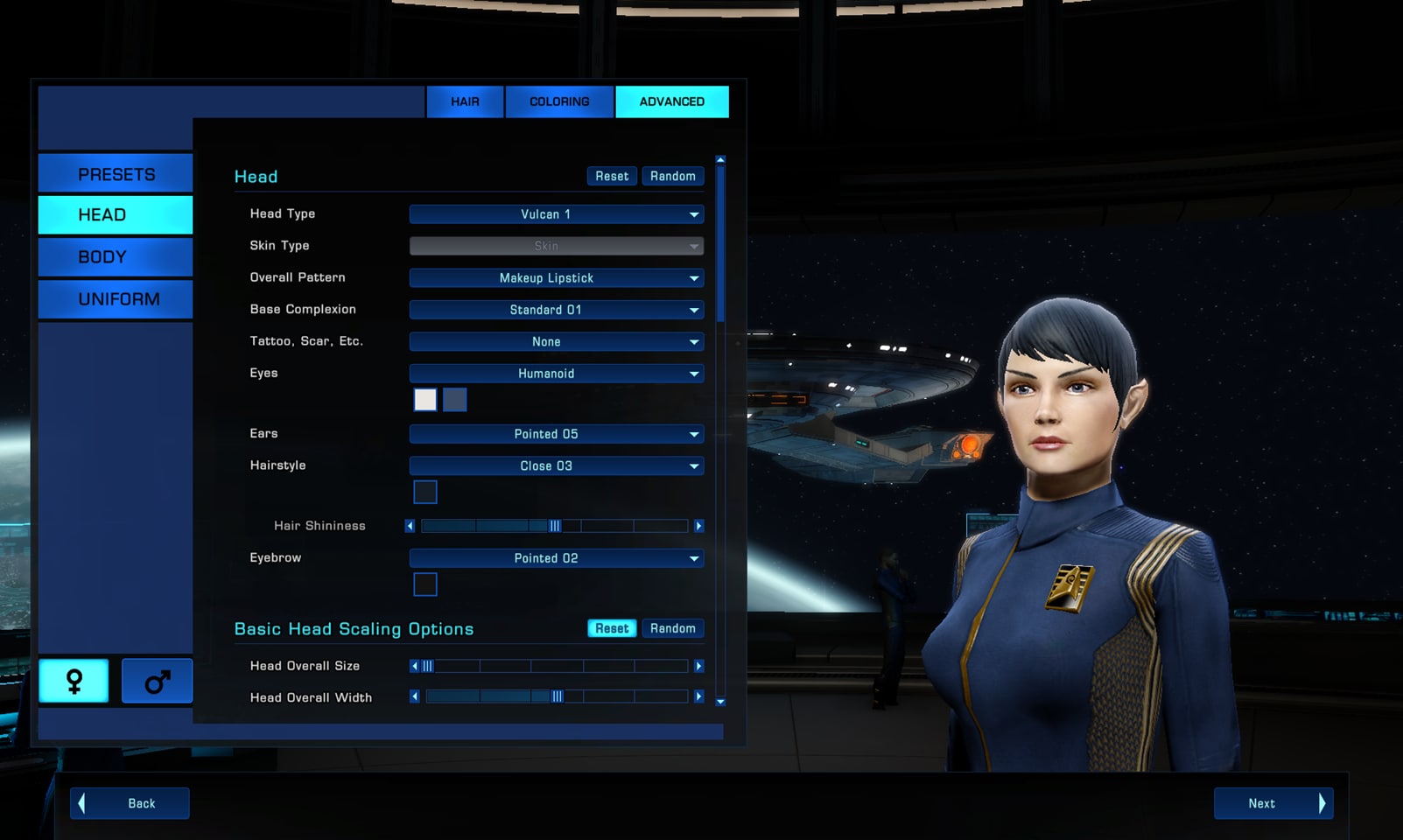 star trek online unrestricted tailor