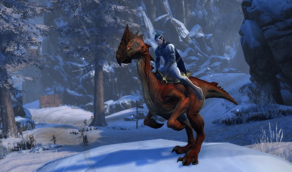 how to use mount combat power neverwinter