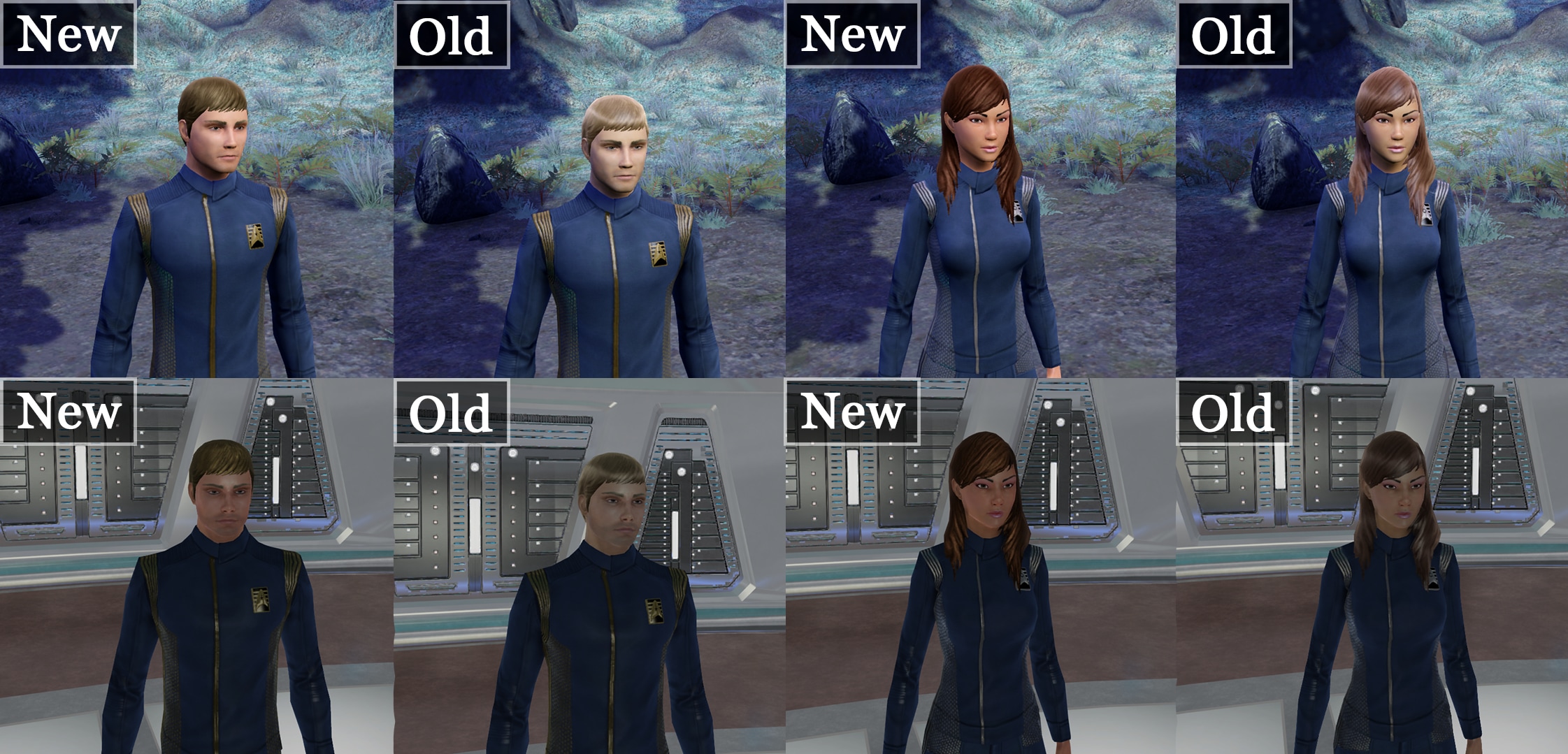 star trek online change appearance