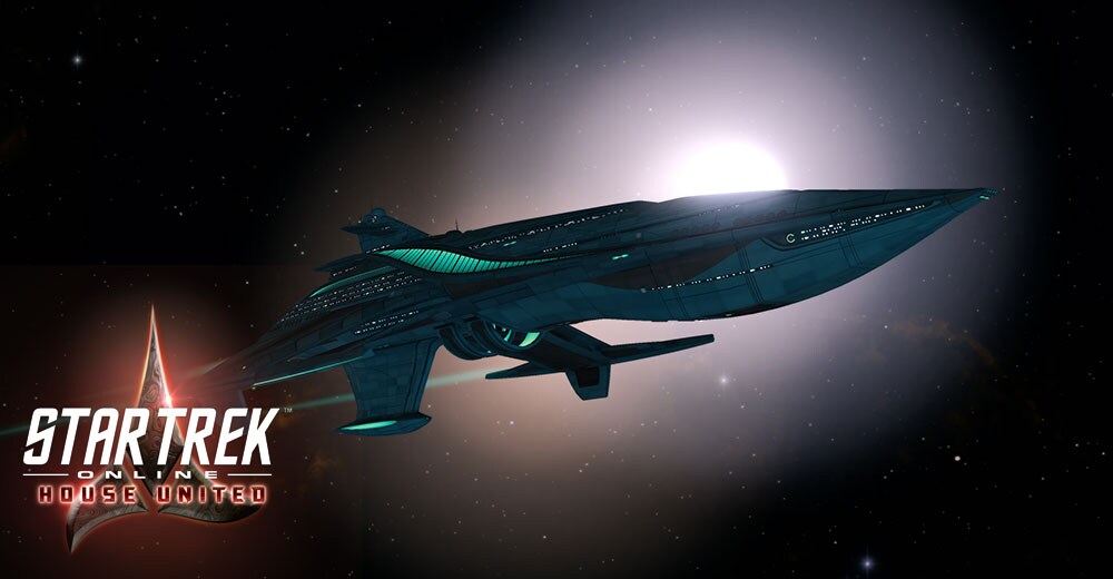 The T6 Risian Luxury Cruiser from Star Trek Online