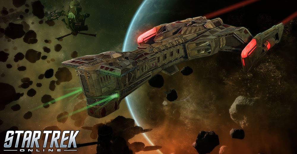 Some really big Klingon ship in Star Trek Online