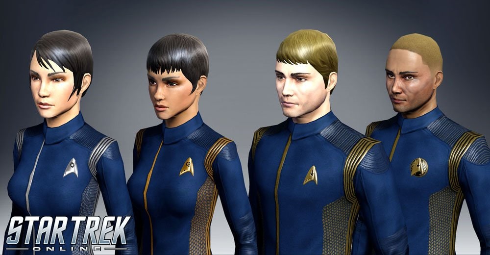 star trek discovery different uniforms