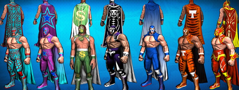 Weekly Discount - Luchador Costume Series | Champions Online