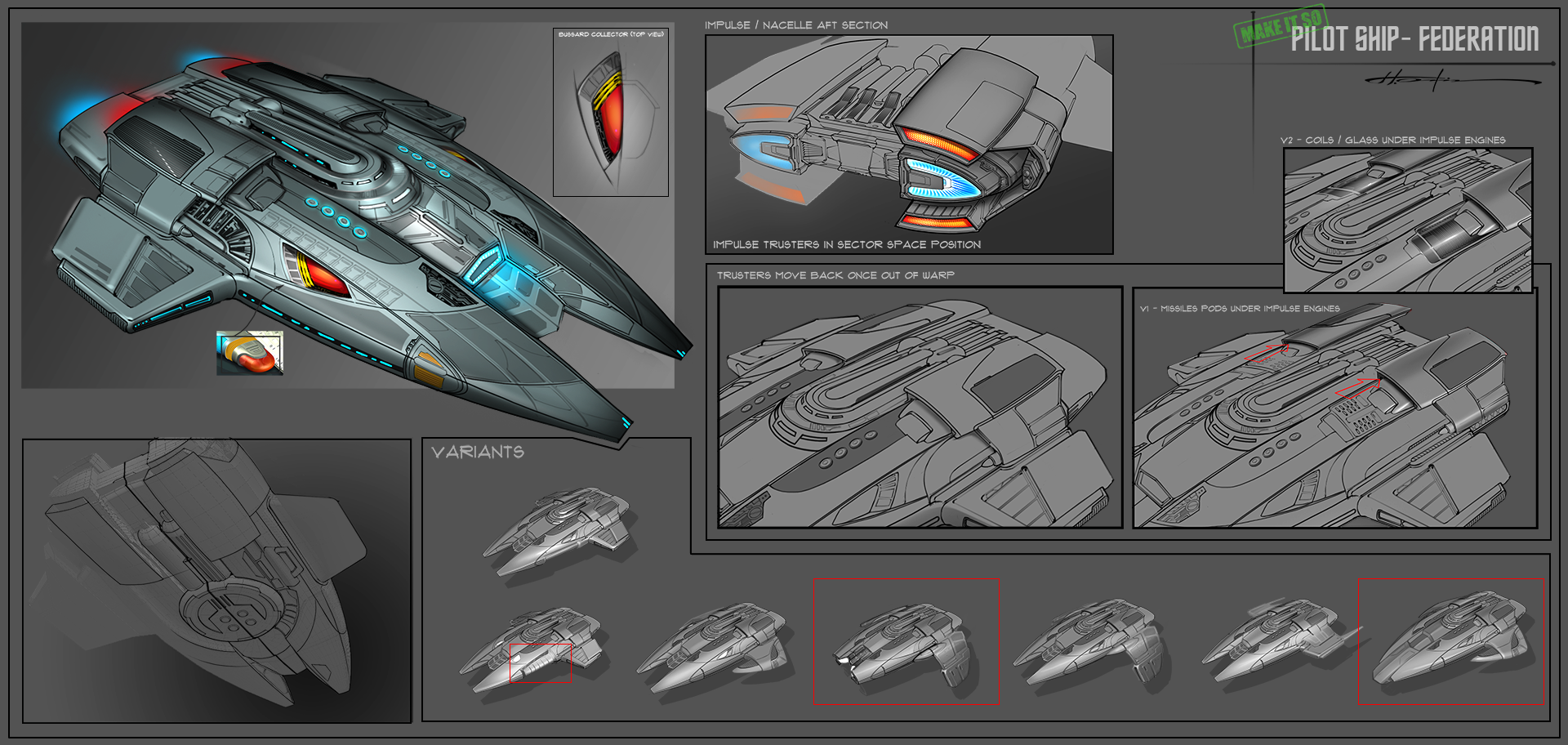 star trek online ship visuals