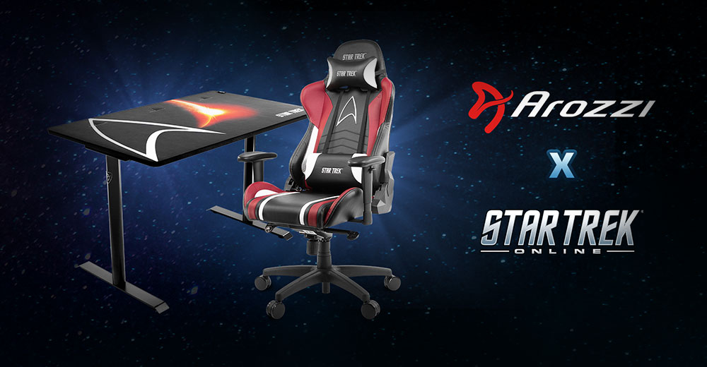 Win a Star Trek Branded Gaming Chair and Table