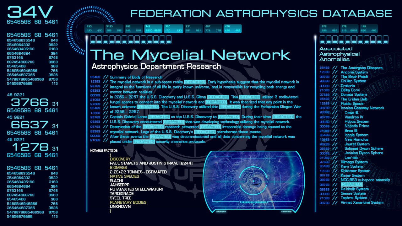 The Mycelial Network - Federation Astrophysics Database | Star Trek Online
