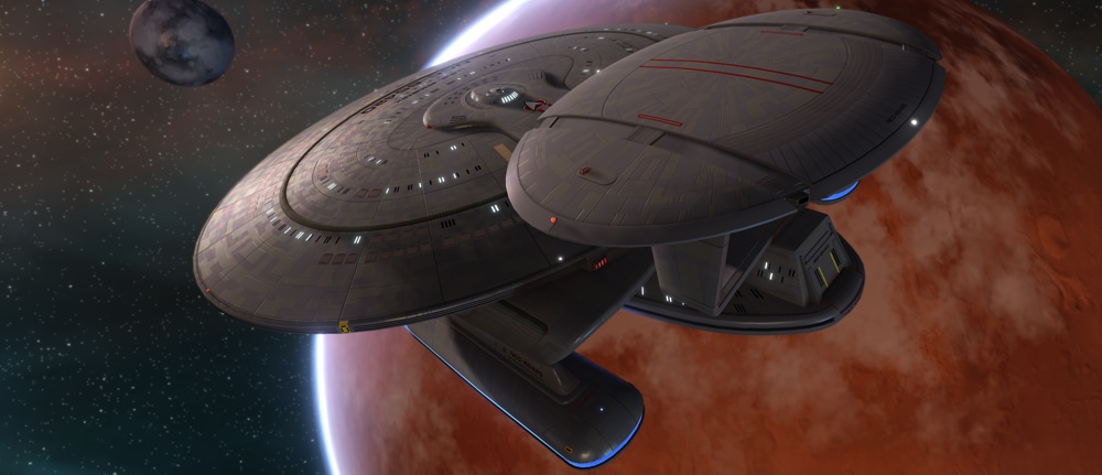 nebula class starship model