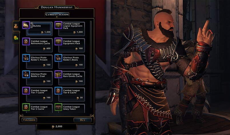 Neverwinter: Combat League Leaderboards