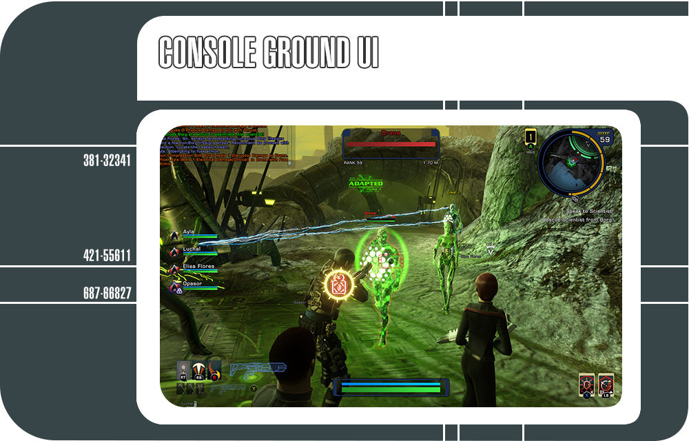 Star Trek Online Console Ground UI Star Trek Online