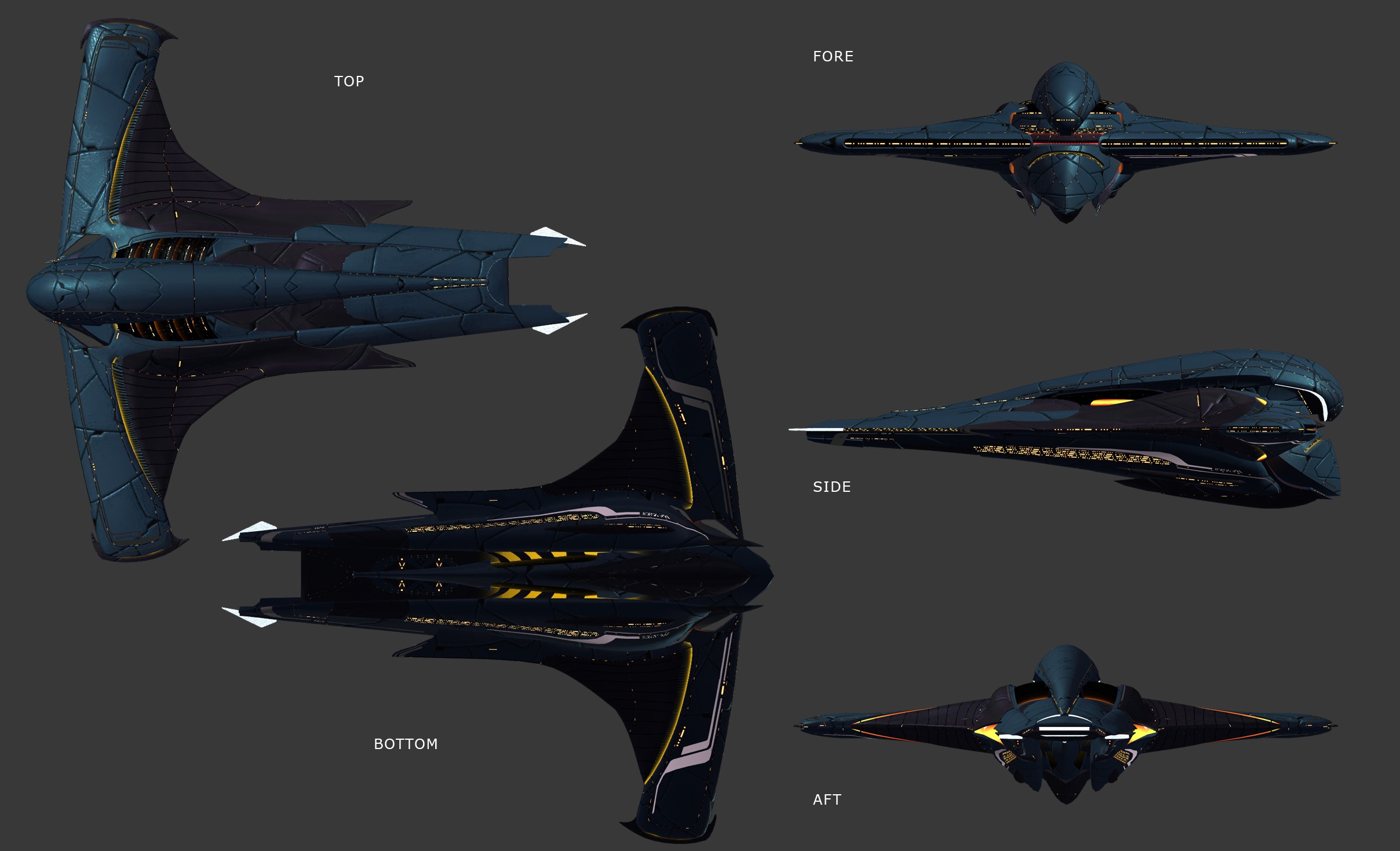 star trek tzenkethi ships