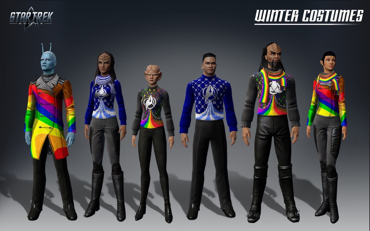 Q's Winter Wonderland! Star Trek Online