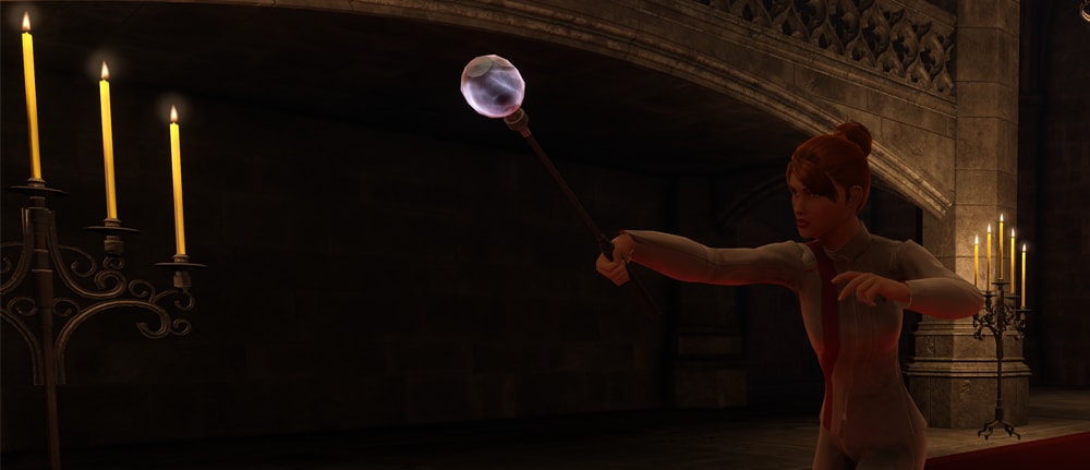 A player character in Star Trek Online wields a Transmuter Wand, first seen in the Original Series episode "Catspaw"