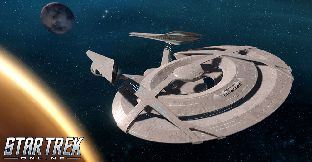 Star Trek Online\'s Kirk Class Temporal Heavy Battlecruiser