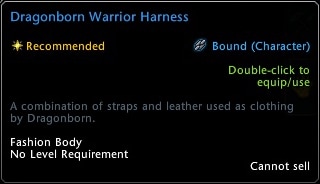 Dragonborn Warrior Harness