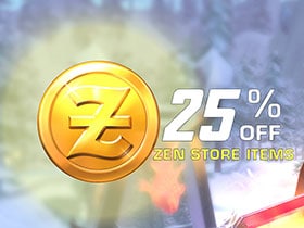Bonus Zen, and 25% off in the Zen Store!