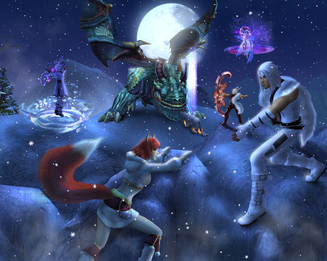 Free Mmorpg Perfect World International Pwi Winter Loading Screen Winners Pwi