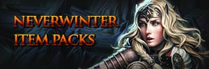 Become a Hero in Neverwinter by purchasing packs for your in-game character!