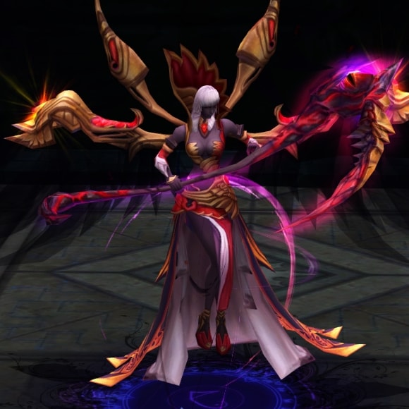 The godly Dark Venus combat pet in War of the Immortals is one of the most fearsome pet to date!